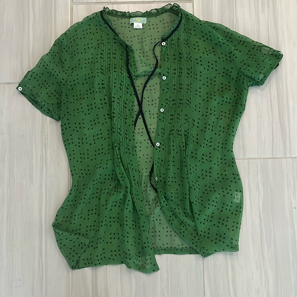 Beautiful Anthropologie blouse!